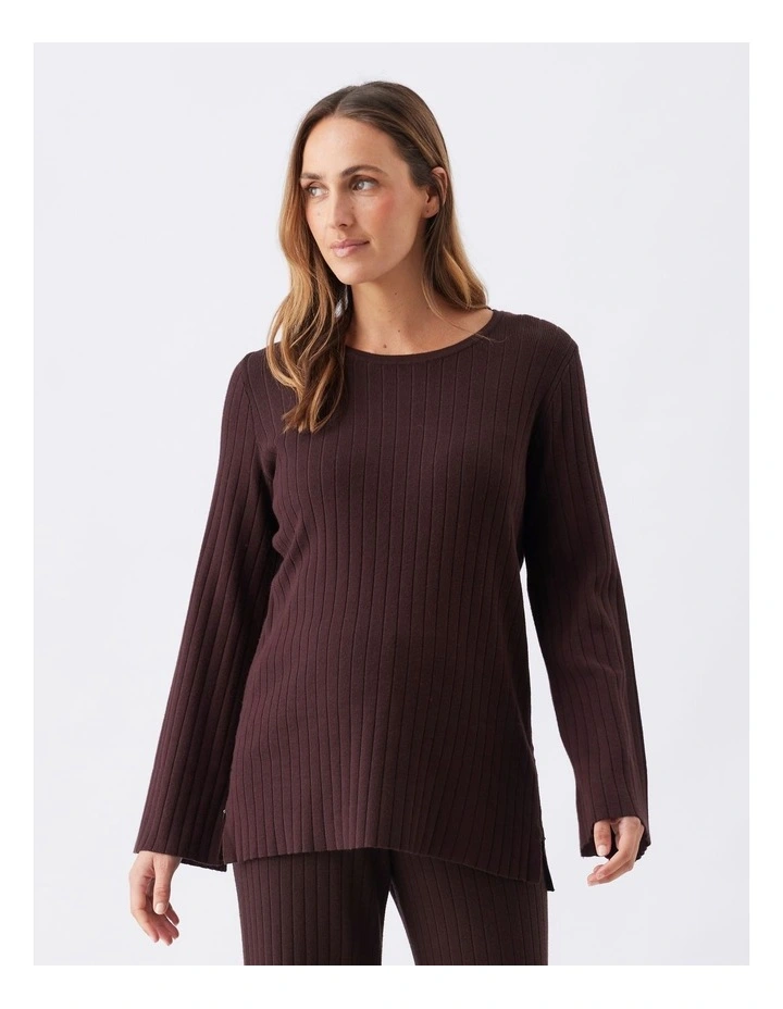 Dallas Rib Knit Nursing Top image 1