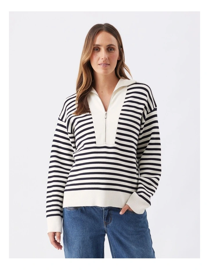 Fable Nursing Knit in White image 1