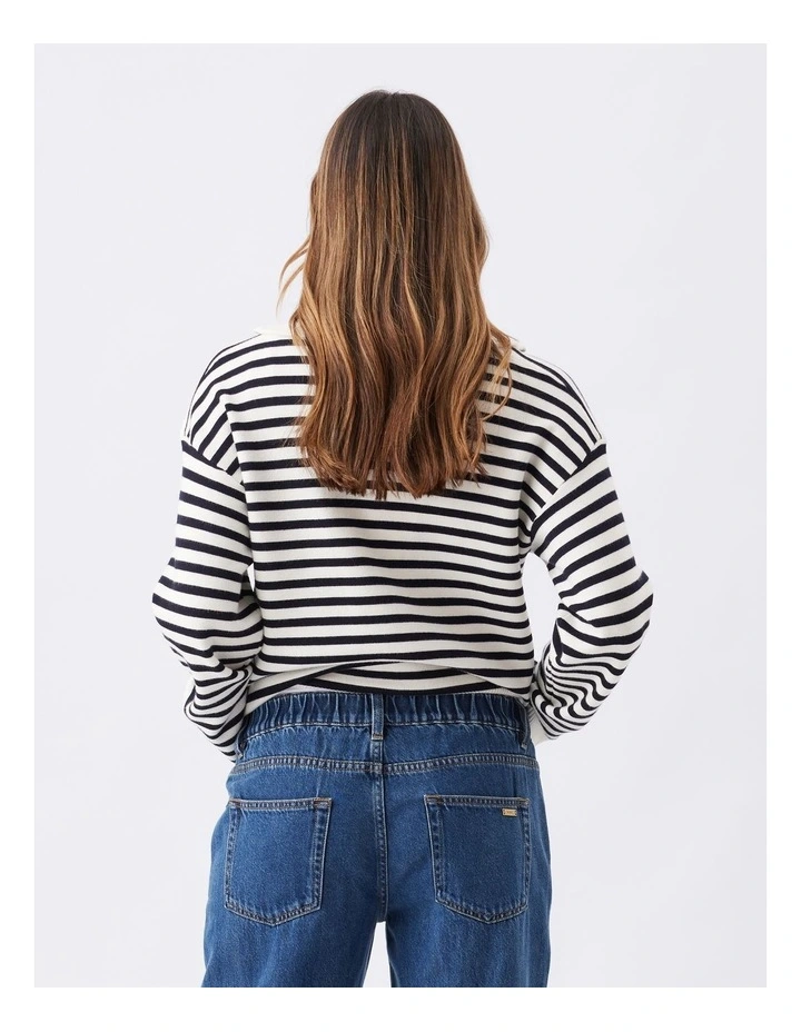 Fable Nursing Knit in White image 3