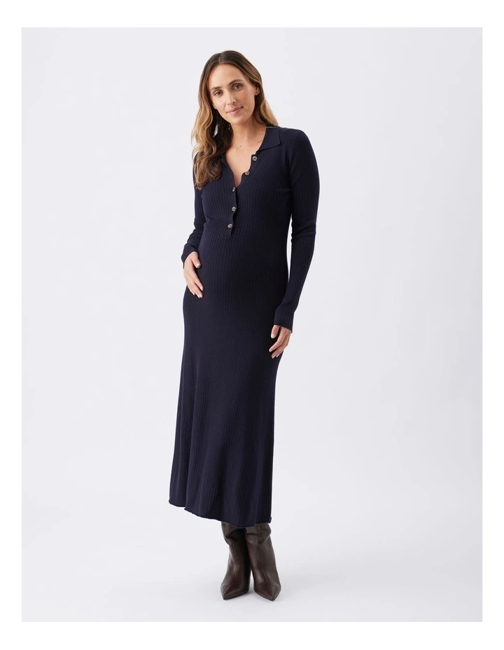 Hollie Polo Knit Dress image 1