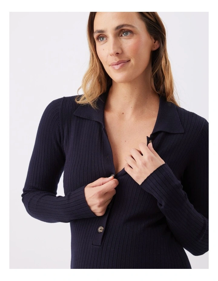 Hollie Polo Knit Dress image 4