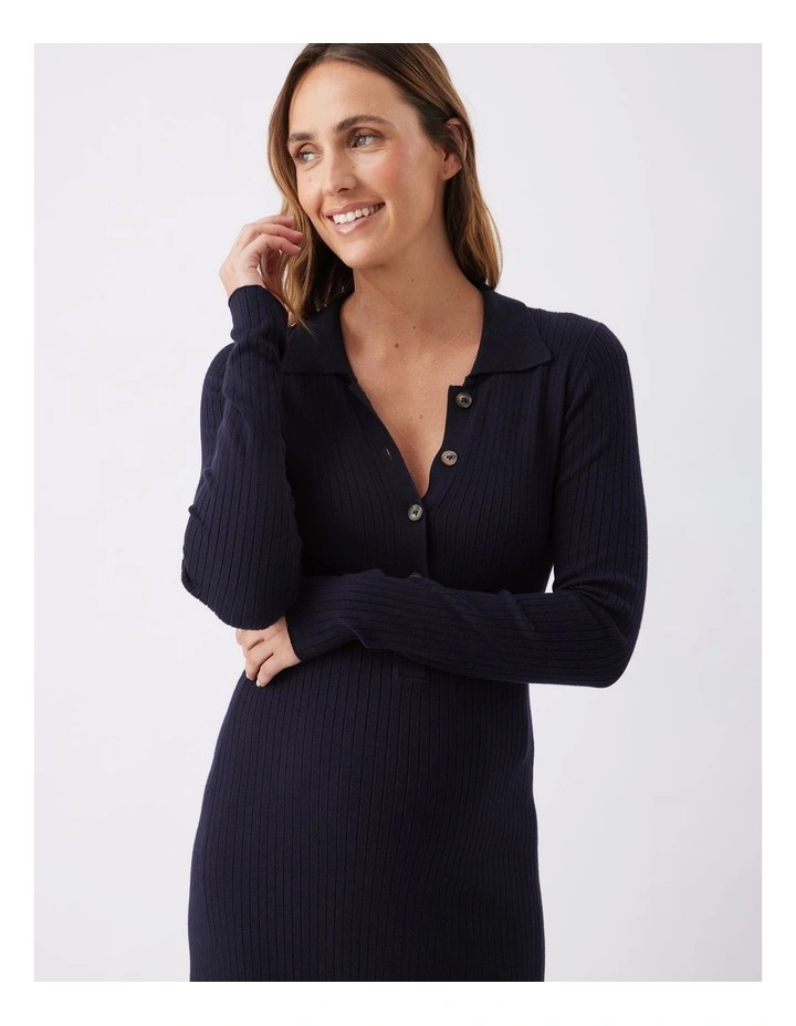 Hollie Polo Knit Dress image 5