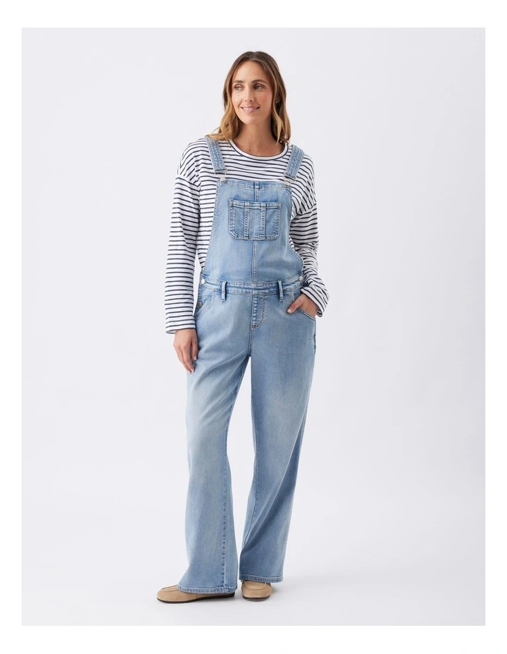Parker Denim Overall in Blue image 1