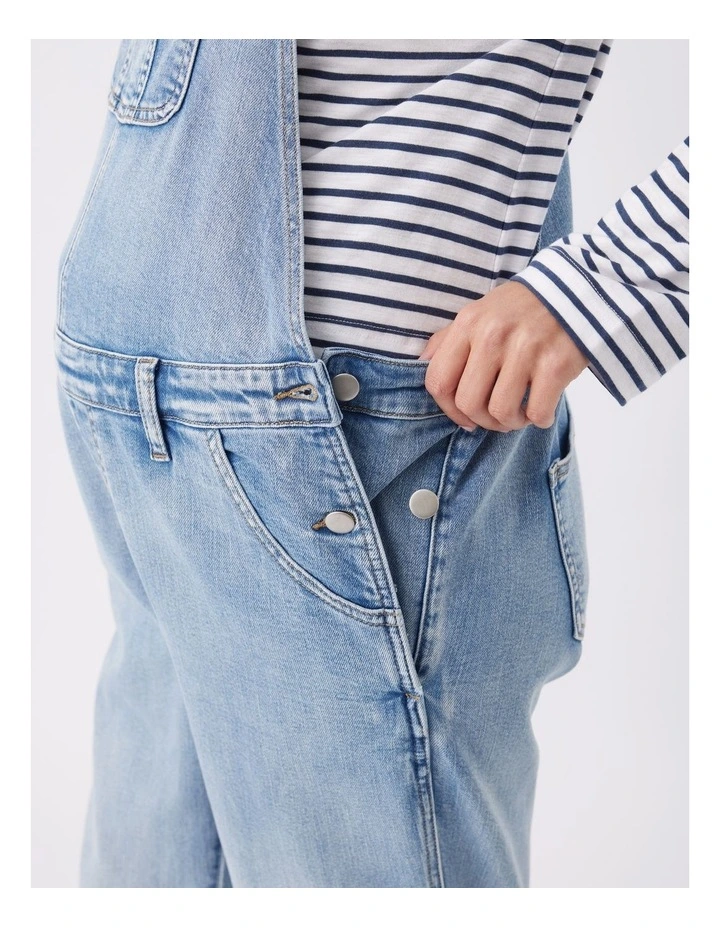 Parker Denim Overall in Blue image 4