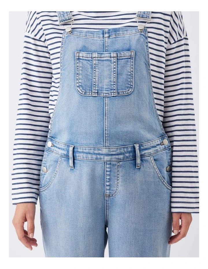 Parker Denim Overall in Blue image 5