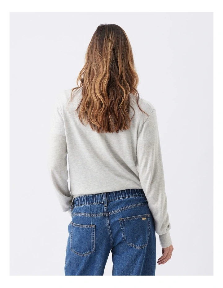 Piper Polo Nursing Knit image 2