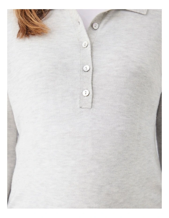 Piper Polo Nursing Knit image 5