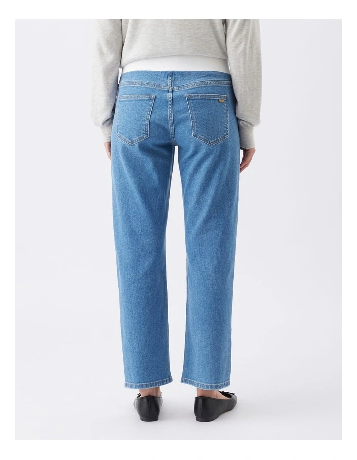 Teddy Straight Jeans in Blue image 2