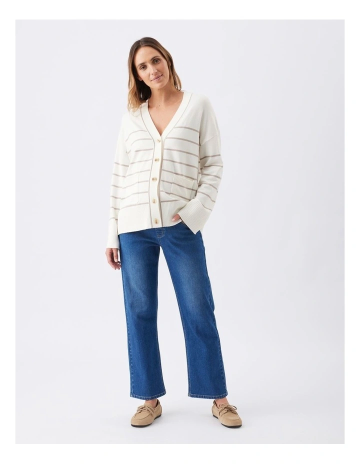 Teddy Straight Jeans in Blue image 5