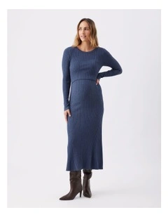 Eden Knit Nursing Dress