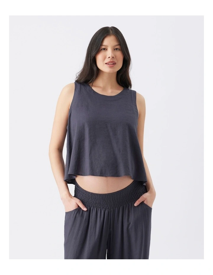 Gillian Linen Nursing Top image 1