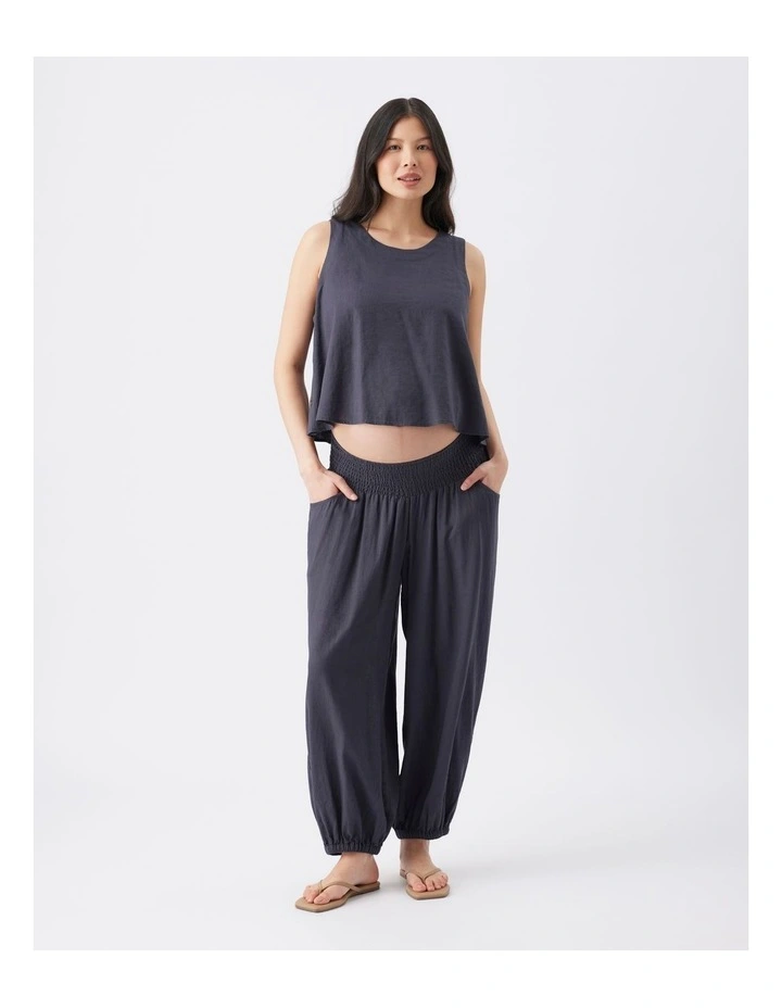 Gillian Linen Nursing Top image 4
