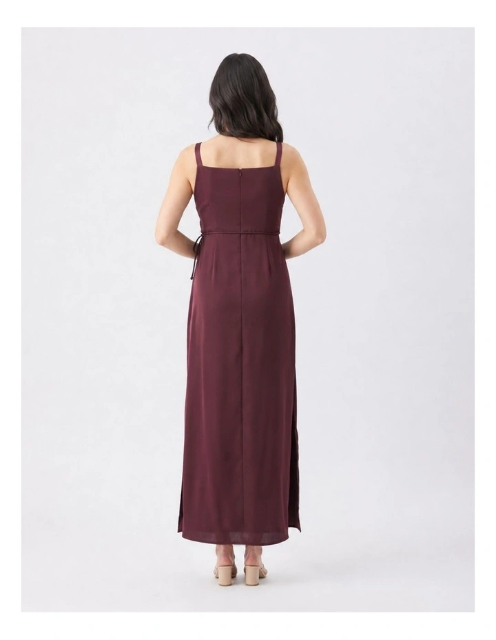 Lauren Satin Nursing Dress image 2