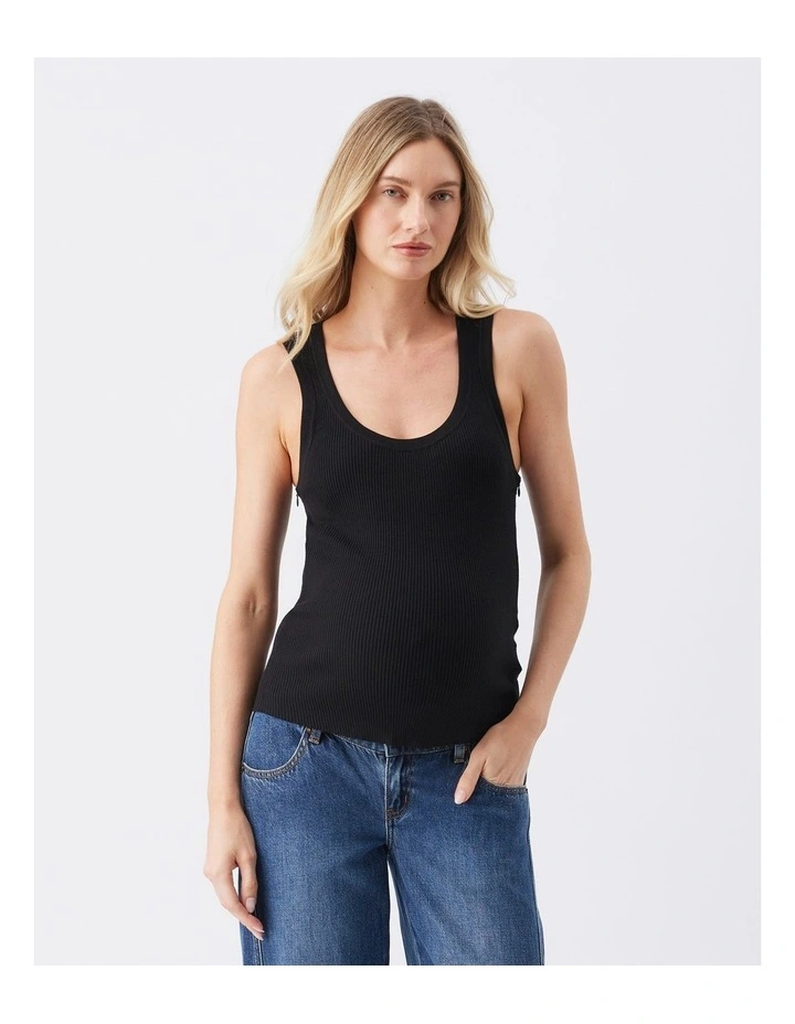 Monique Knit Nursing Tank image 1