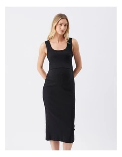 Nina Rib Nursing Dress