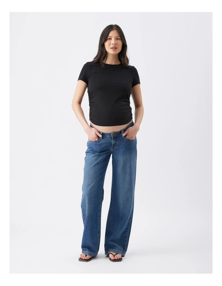 Organic Cotton Ruched Tee image 4