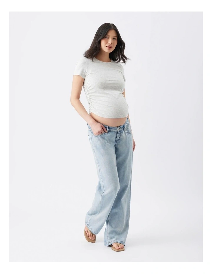 Organic Cotton Ruched Tee image 4