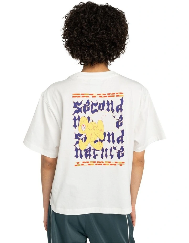 Second Nature T-shirt in White image 2