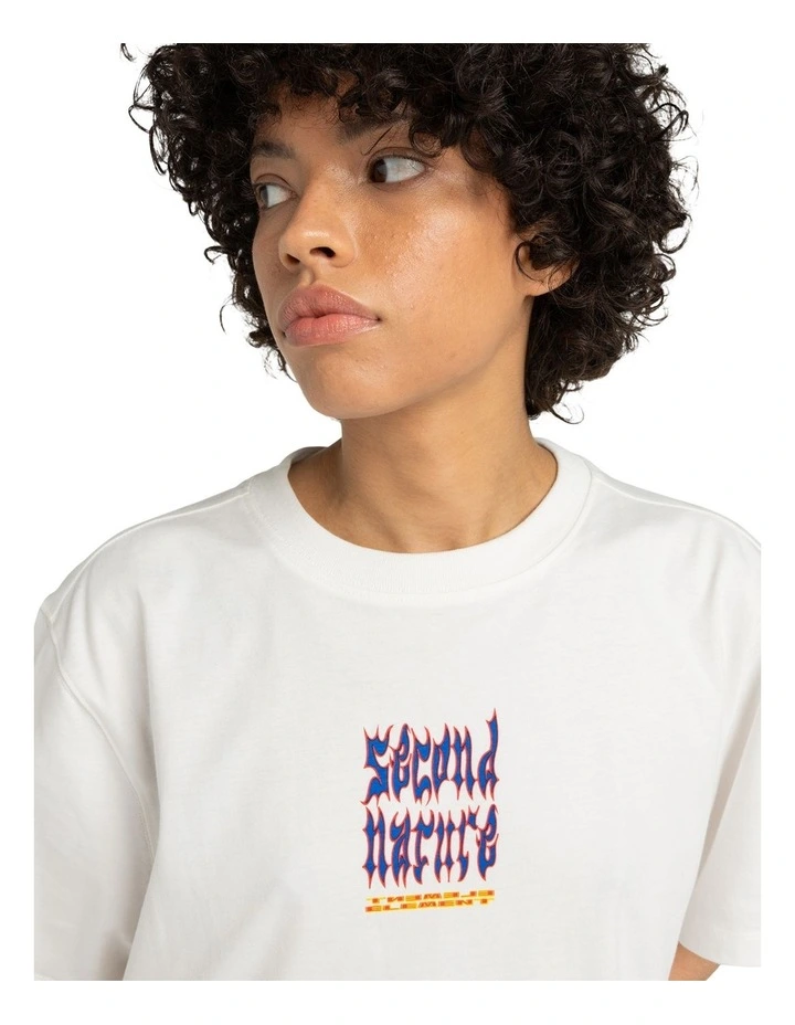 Second Nature T-shirt in White image 4