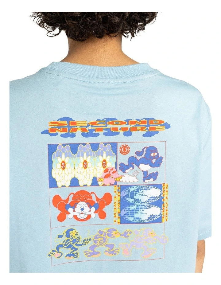 Mushroom T-shirt in Blue image 5