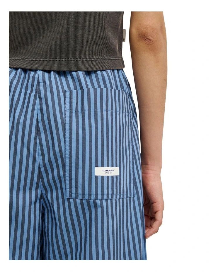 Chillin Elastic Waist Pants in Blue image 4