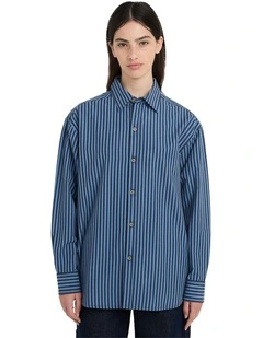 Classicfriend Long Sleeve Shirt in Blue