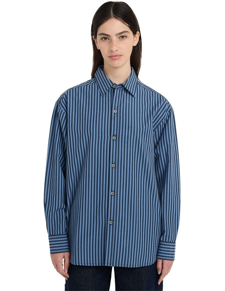 Classicfriend Long Sleeve Shirt in Blue image 1