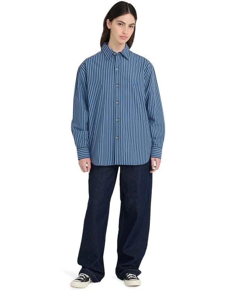 Classicfriend Long Sleeve Shirt in Blue image 5