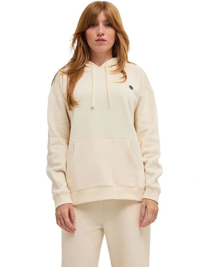 Cornette Pullover Hoodie in White image 1