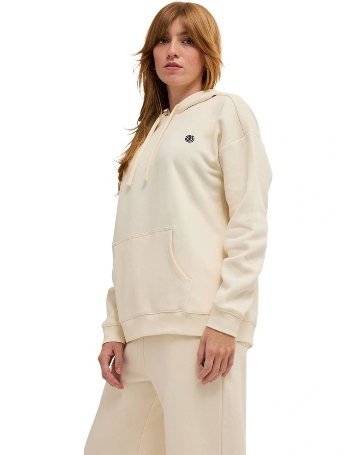 Cornette Pullover Hoodie in White image 3