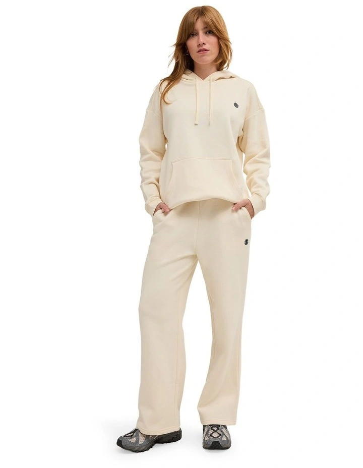 Cornette Wide Trackpants in Off White image 1