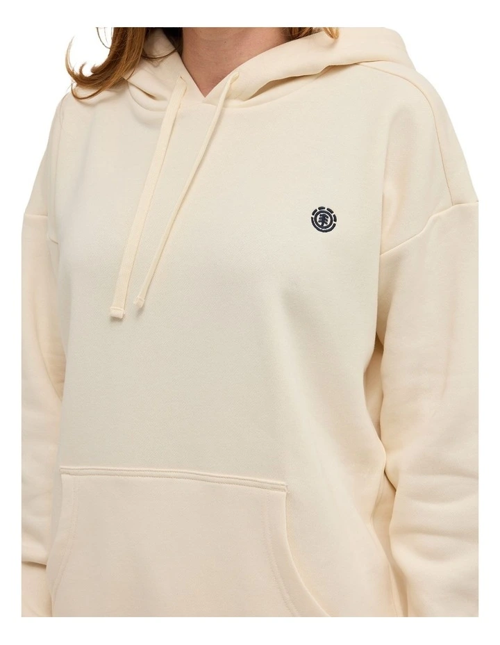 Cornette Pullover Hoodie in Off White image 4