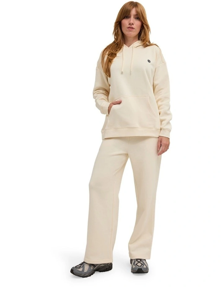 Cornette Pullover Hoodie in Off White image 5