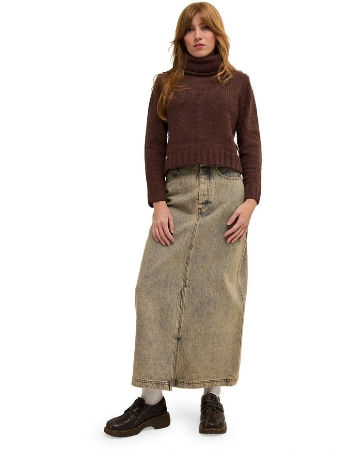 Cozy Nights Sweater in Dark Choc image 5