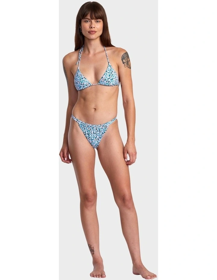 Sprinkles Double Strap Skimpy Bikini Bottom in Black Floral image 6