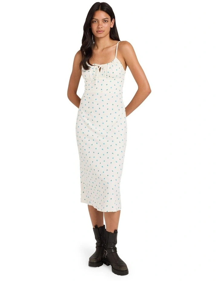 Ruse Bud Midi Dress In White image 1