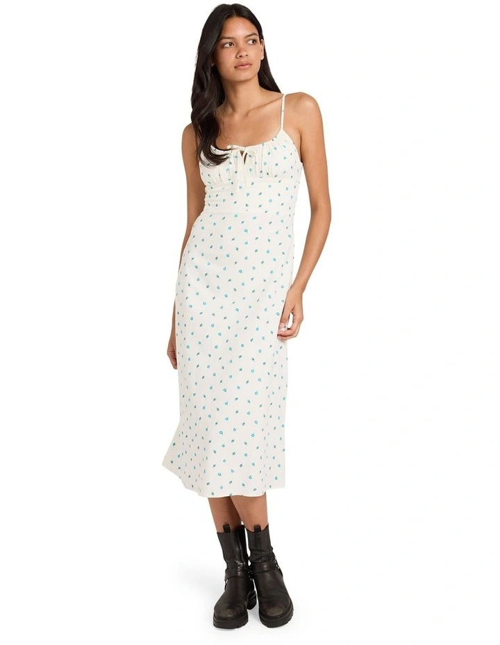 Ruse Bud Midi Dress In White image 5