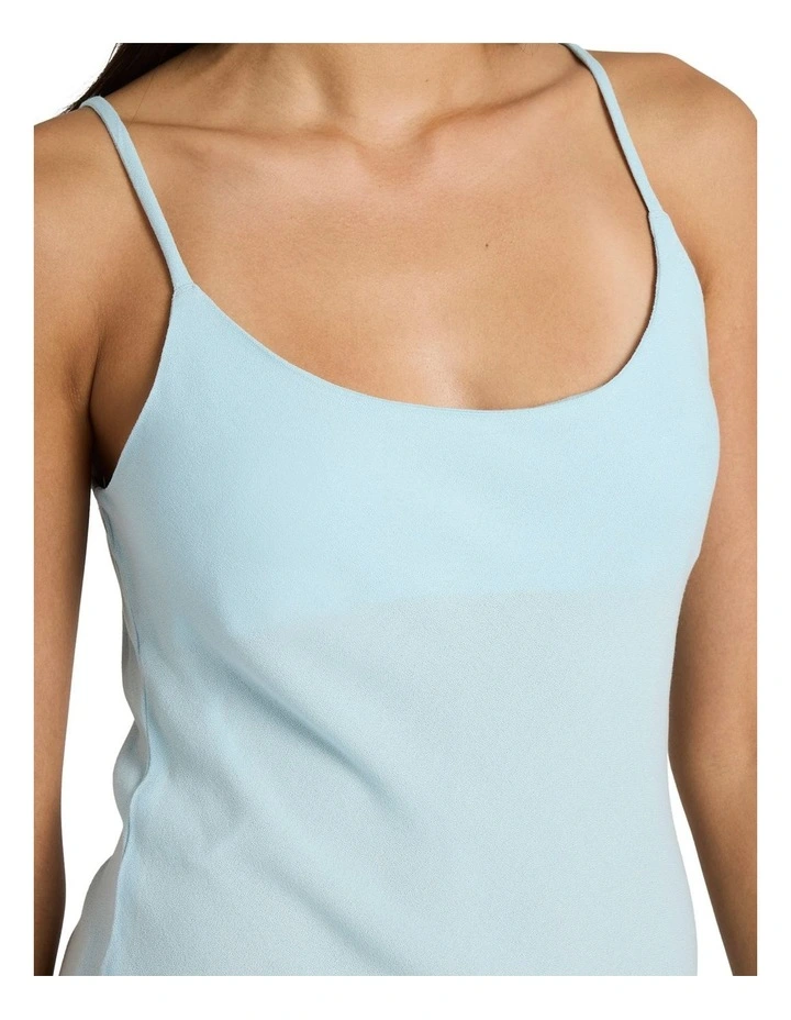 Macarthur Mini Dress In Crystal Blue image 4