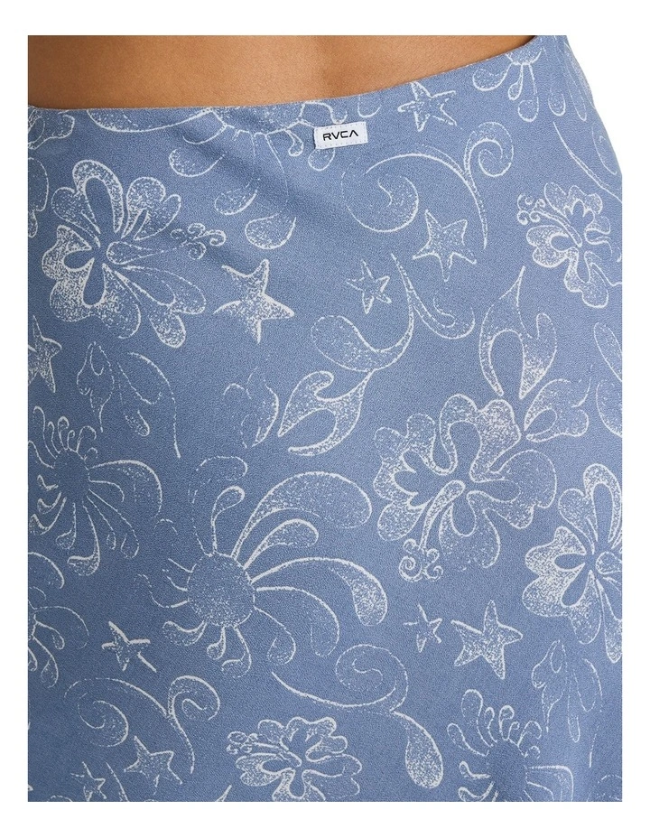 Sub Aloha Midi Skirt in Light Blue image 4