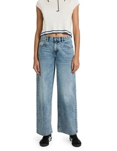 Loosey Denim Jeans In Balsam