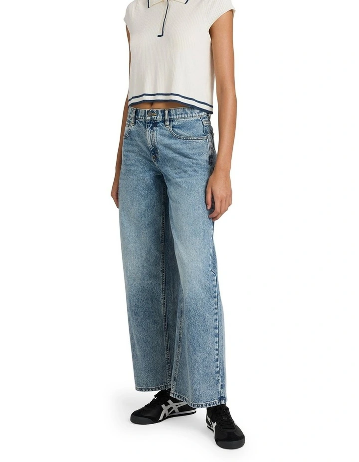 Loosey Denim Jeans In Balsam image 3