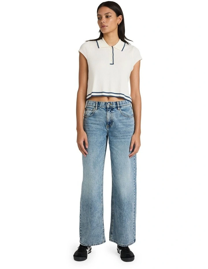 Loosey Denim Jeans In Balsam image 5