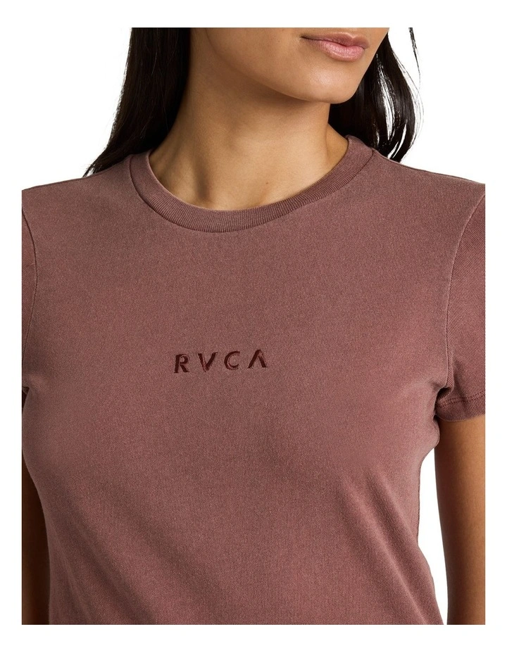 Forever T-shirt in Terra Brown image 4