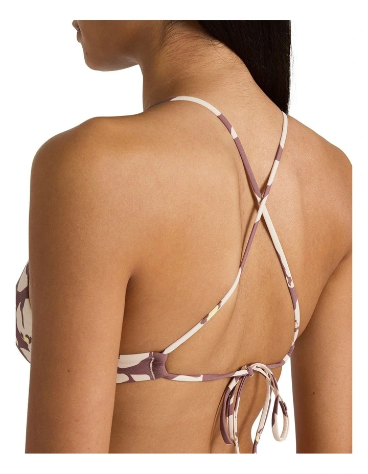 Something Else Bralette Bikini Top in Terra Brown image 4