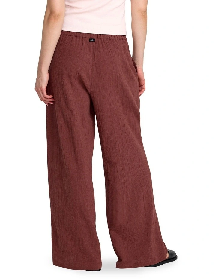 New Yume Wide Pants In Terra Brown image 2