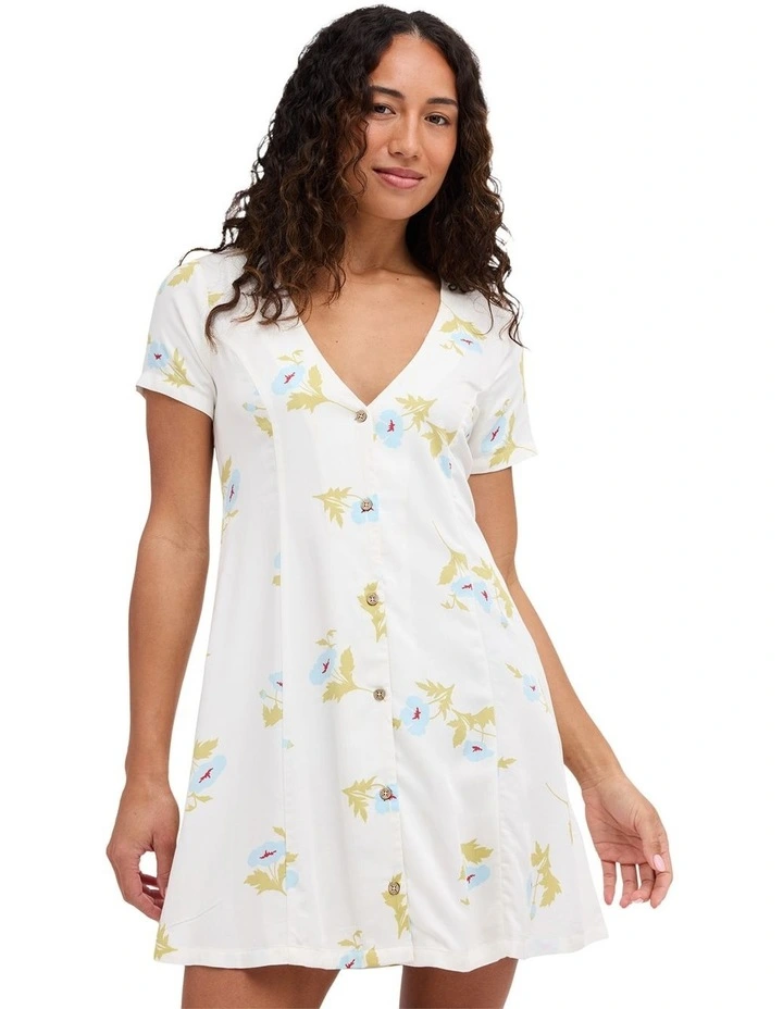 Jade Mini Dress in Cloud image 1