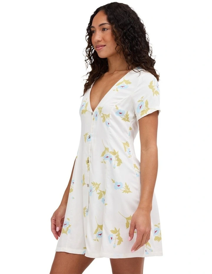 Jade Mini Dress in Cloud image 3