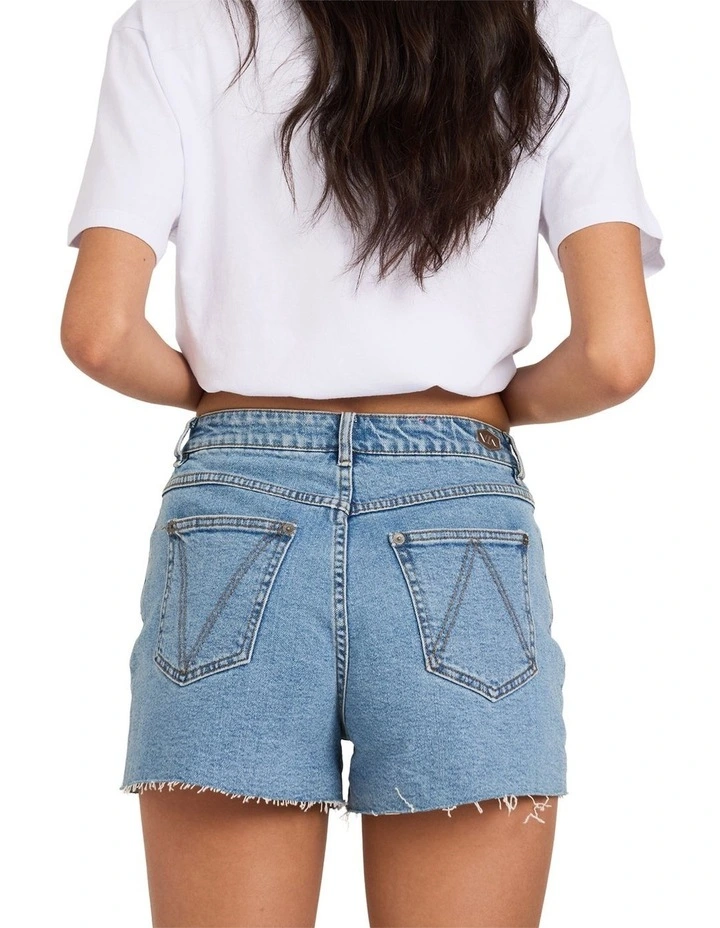 Pacific Denim Short in Dusty Blue image 2