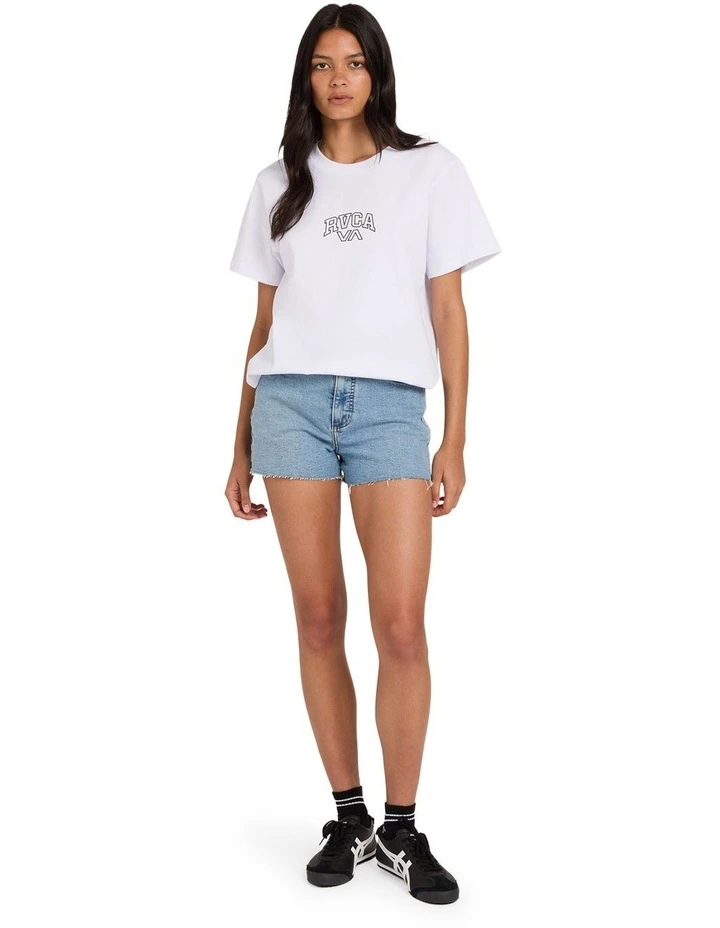 Pacific Denim Short in Dusty Blue image 5