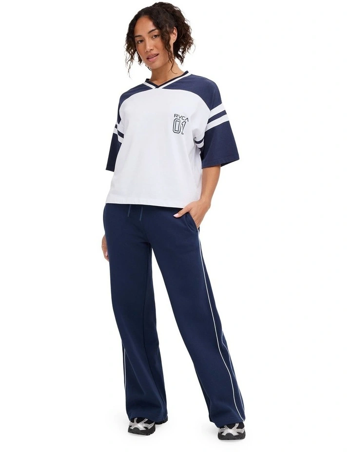 RVCA Trackpants in Navy image 5